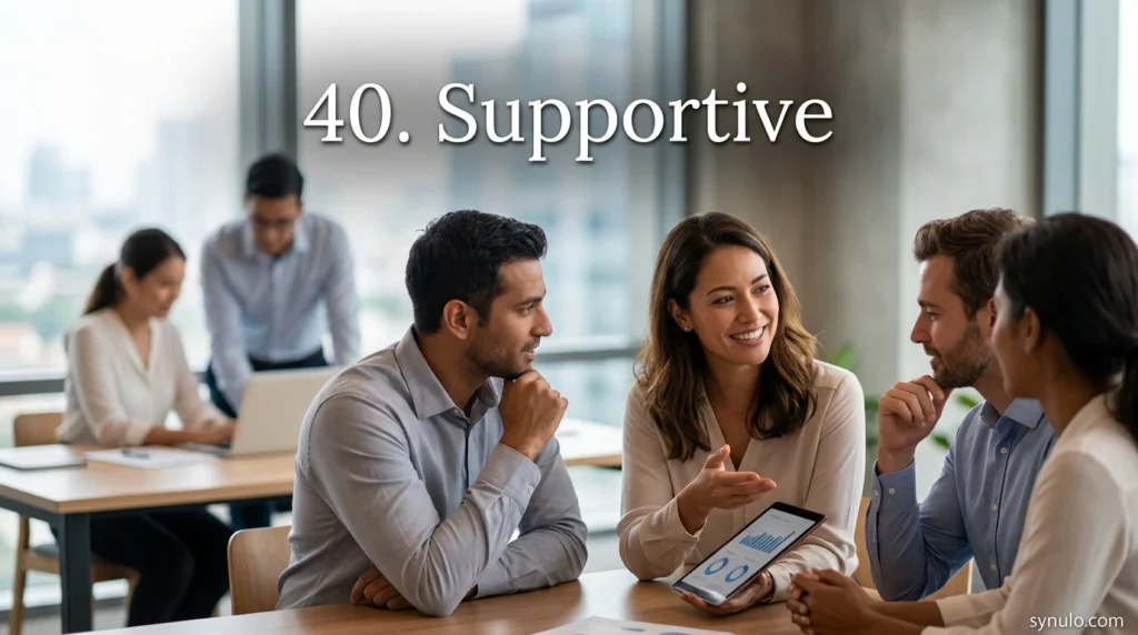 40. Supportive