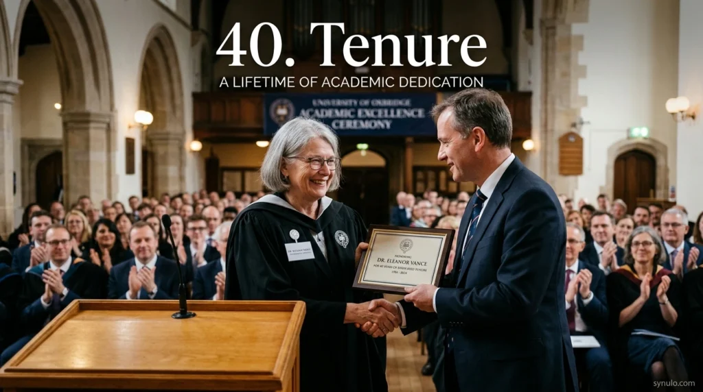 40. Tenure