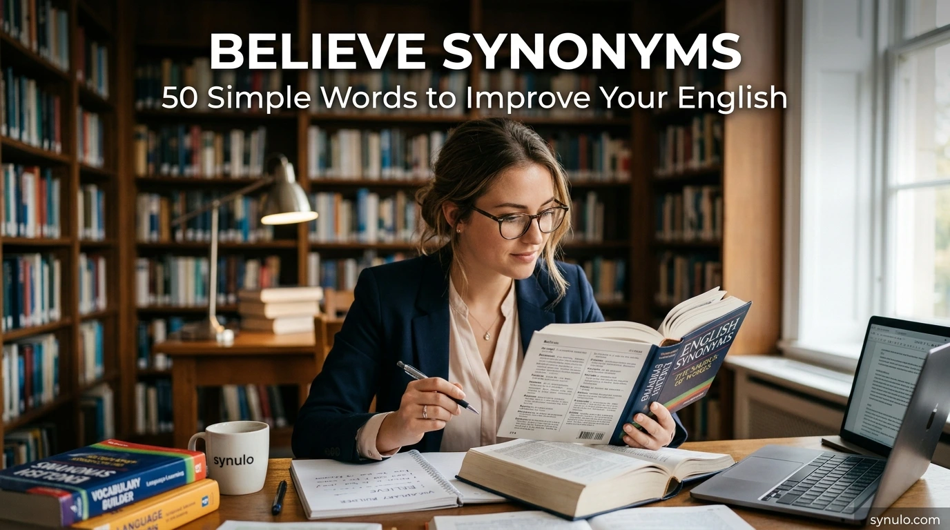 believe synonyms