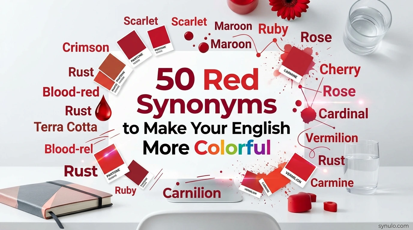 red synonyms