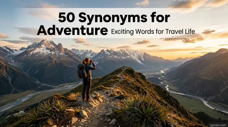 synonyms for adventure