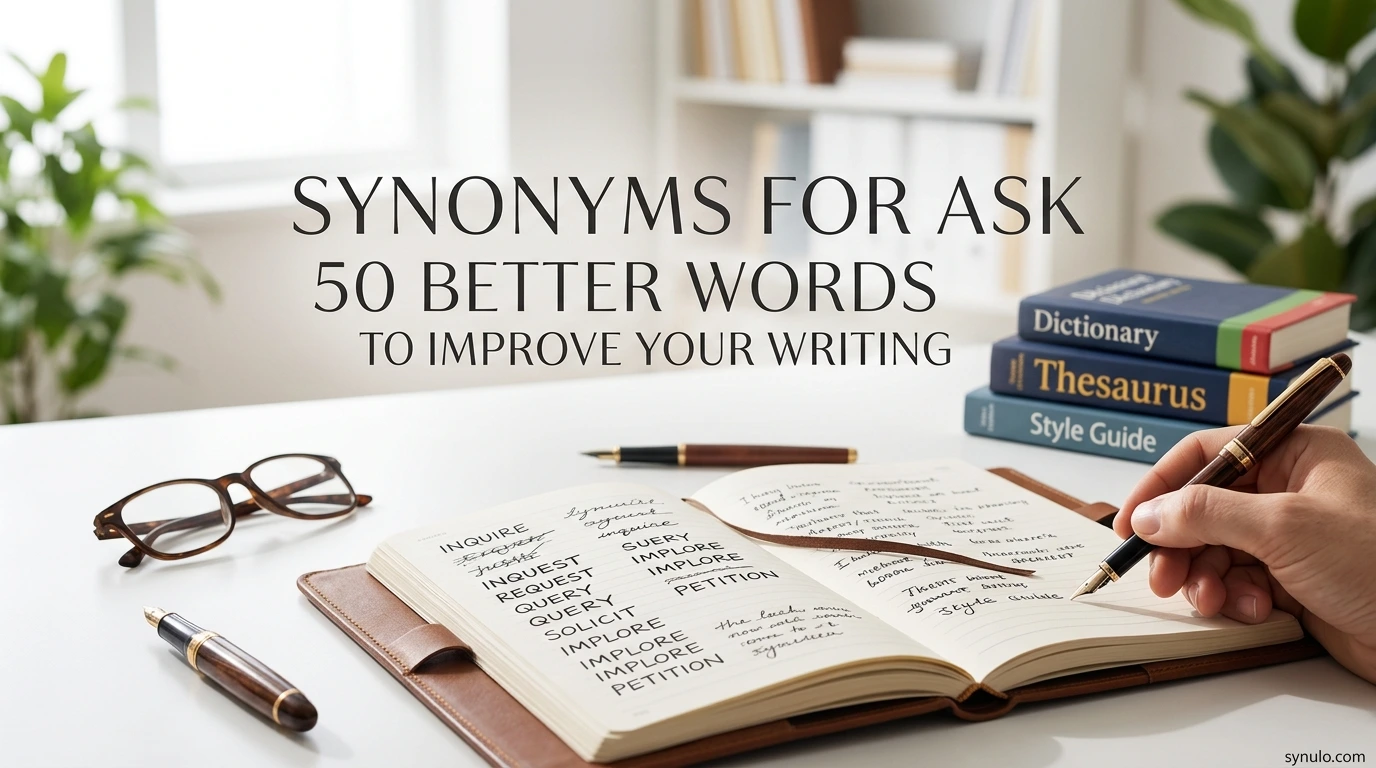 synonyms for ask