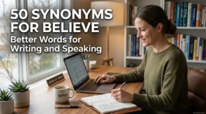 synonyms for believe