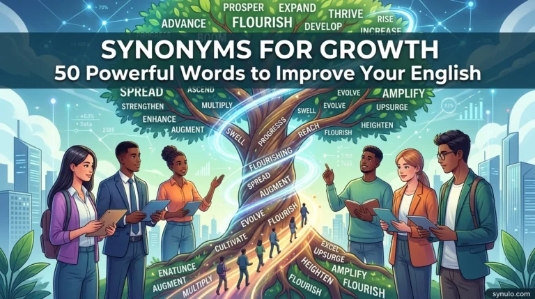 synonyms for growth