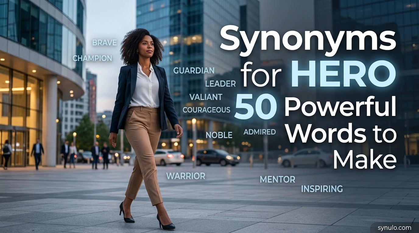 synonyms for hero