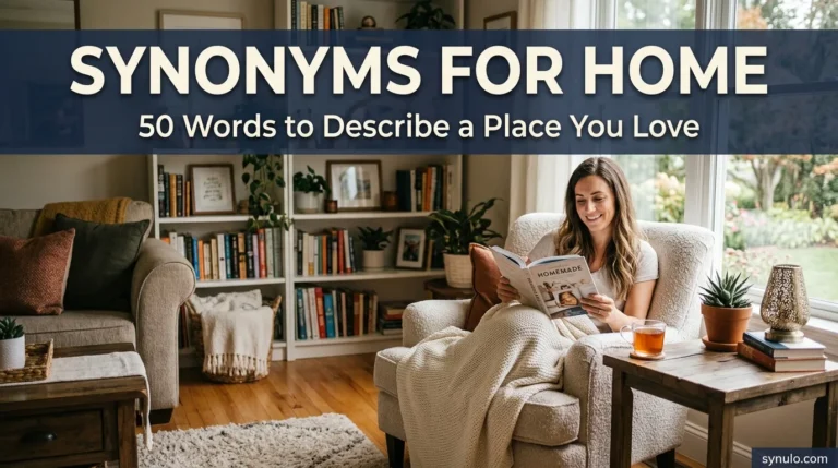synonyms for home