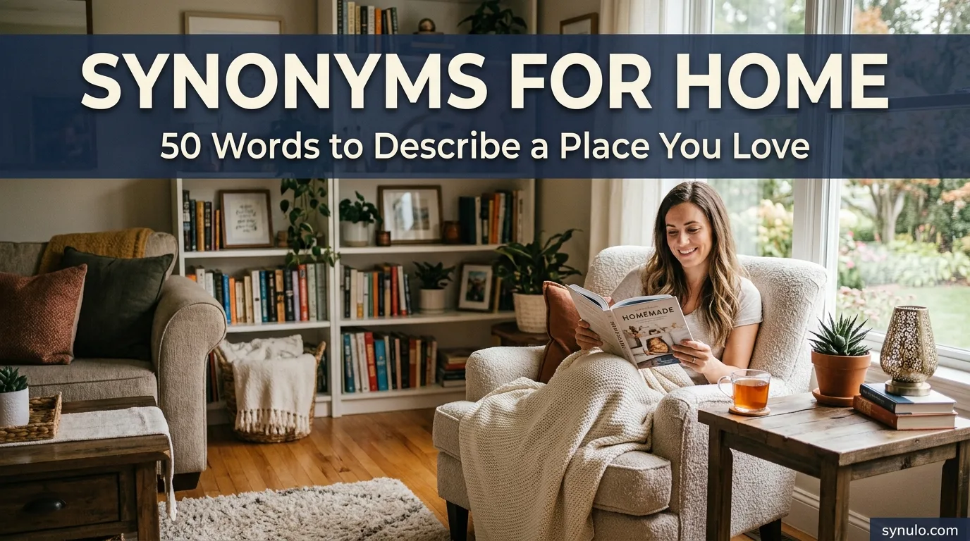synonyms for home
