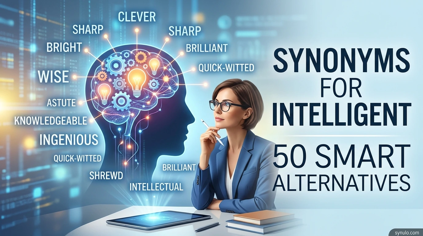 synonyms for intelligent