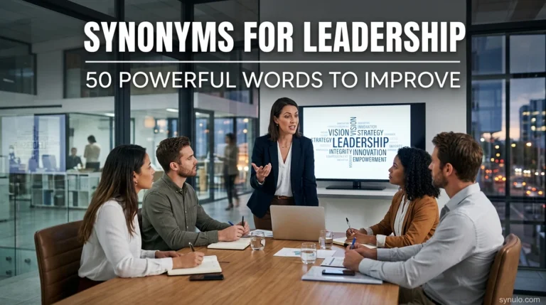 synonyms for leadership