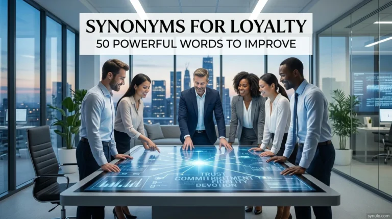 synonyms for loyalty