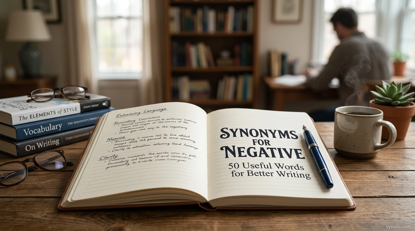 synonyms for negative