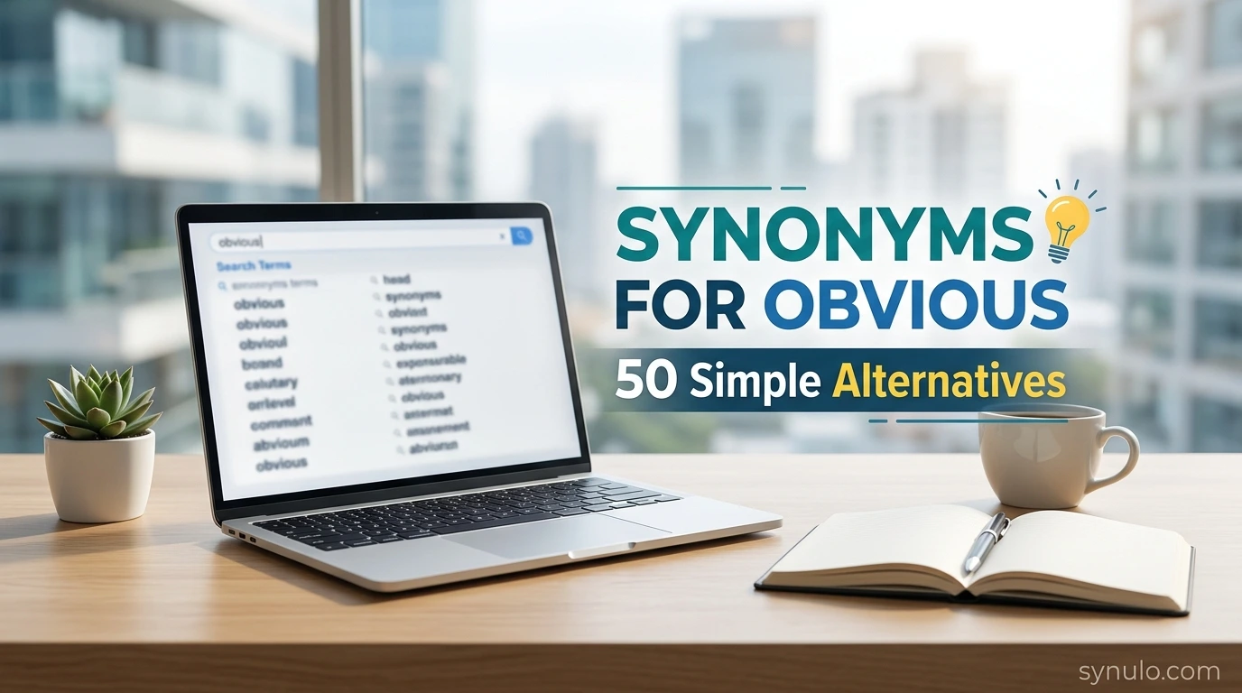 synonyms for obvious