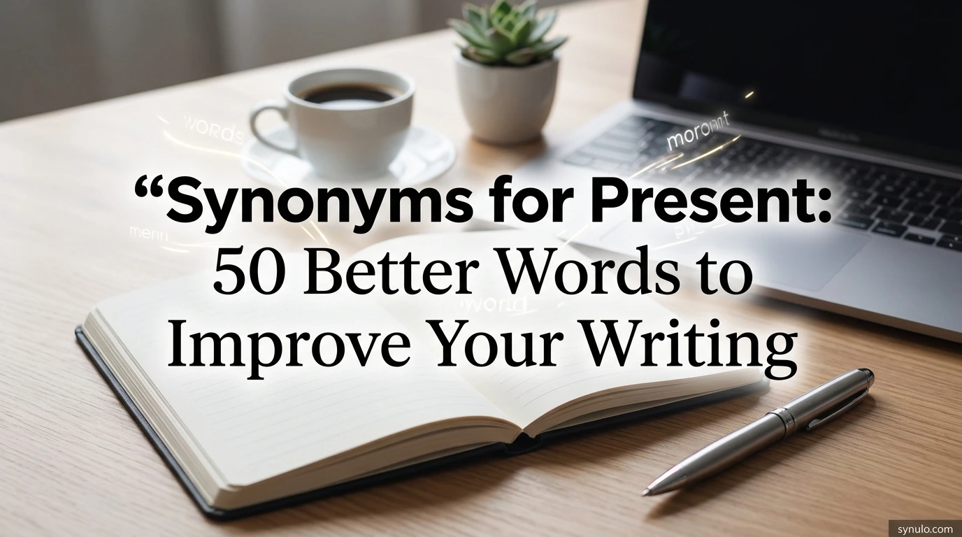 synonyms for present
